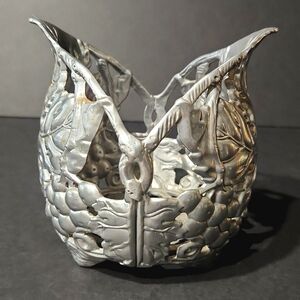 Arthur Court Grape Leaves Wine Bottle Holder